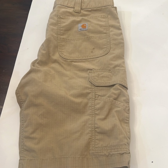 Carhart Men's Tan Cargo Shorts size 38 - Picture 4 of 6